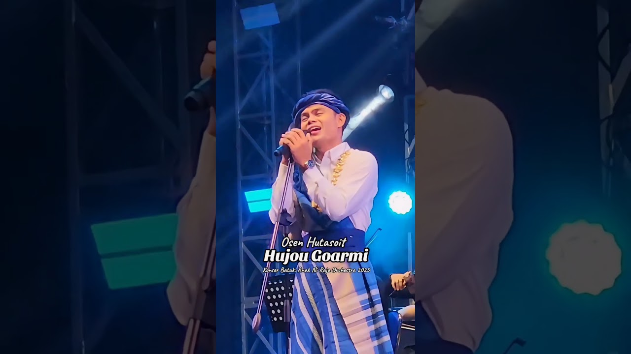 Hujou Goarmi by Osen Hutasoit di Konser Batak: Anak Ni Raja Orchestra 2025