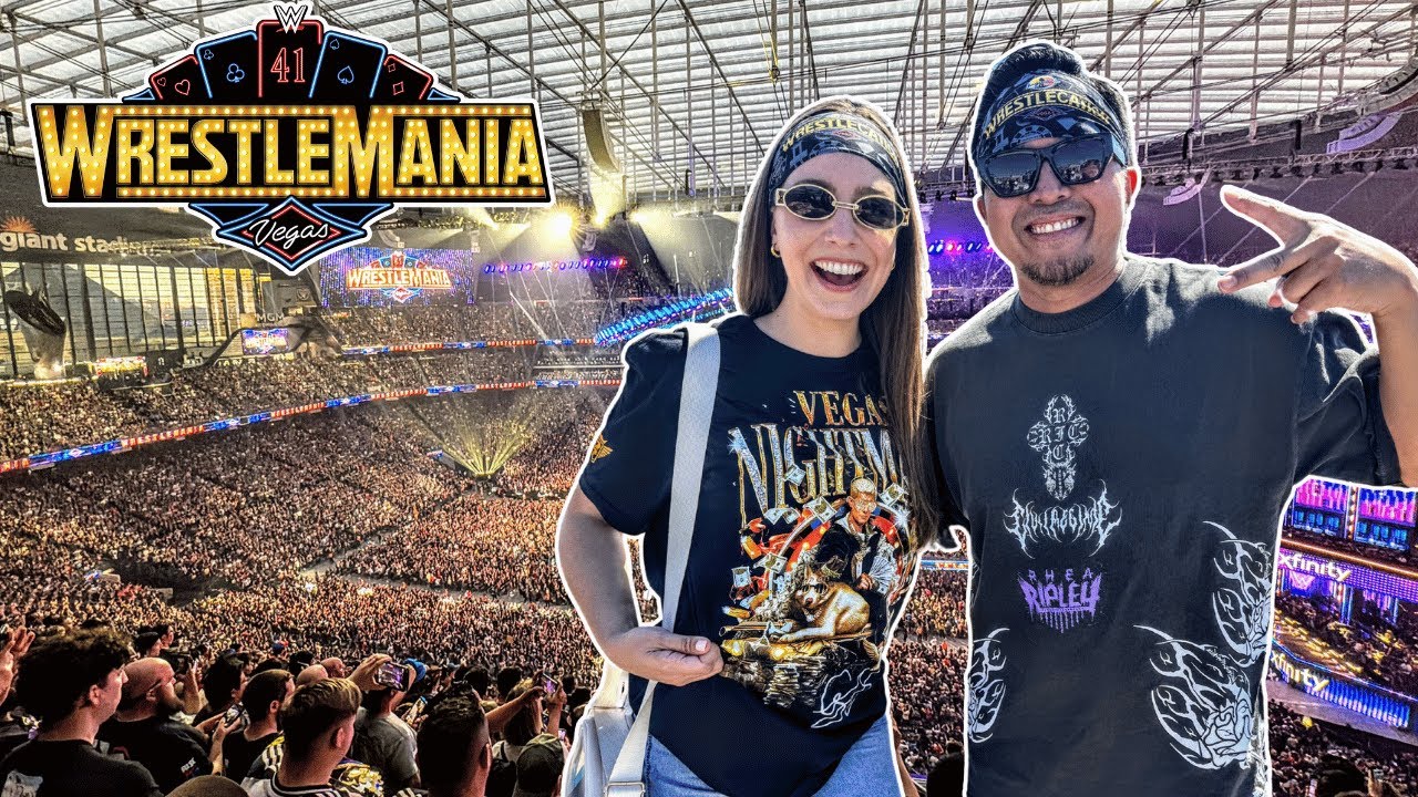 WrestleMania 41 Night 2 in Las Vegas was CRAZY!