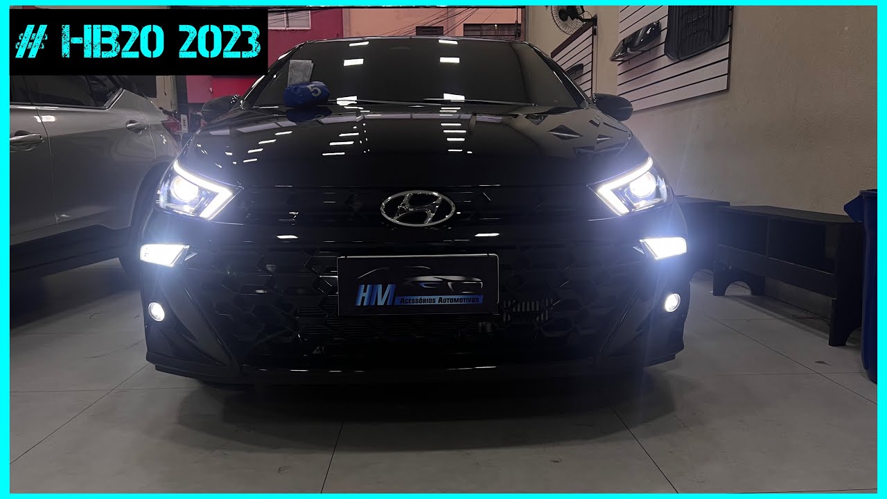 #NOVO HYUNDAI HB20 2023, instalamos vários acessórios