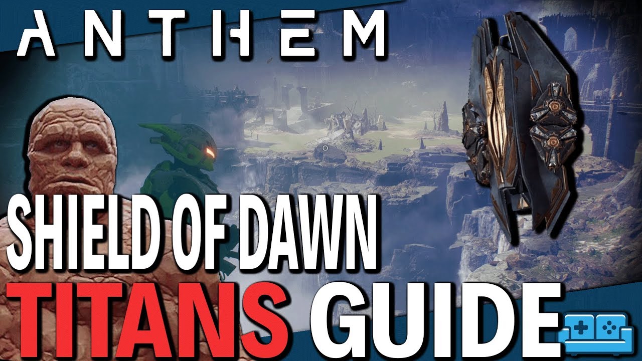 ANTHEM | SHIELD OF DAWN GUIDE (TITANS + CORIUM LOCATIONS)