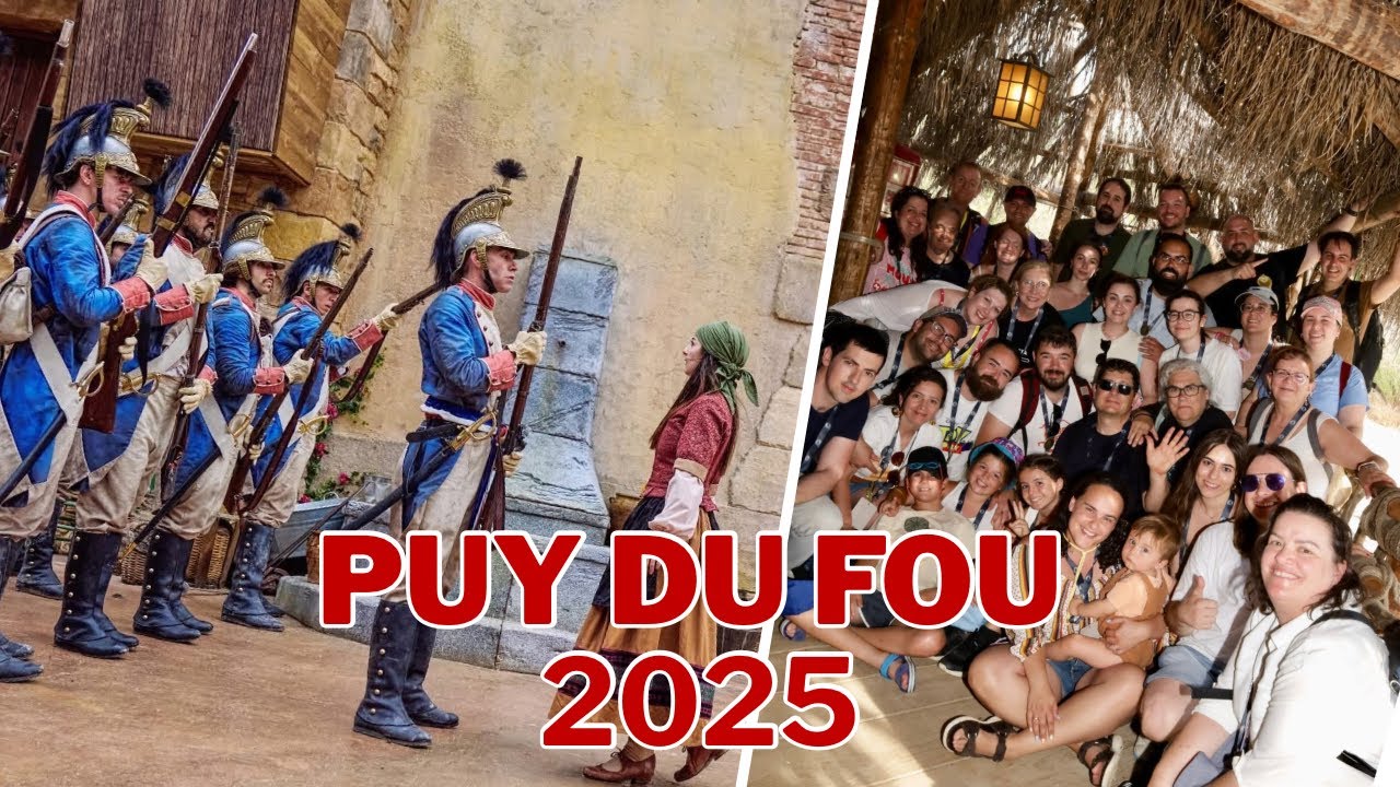 PUY DU FOU ESPAÑA 2025 🎭 Viaje grupal, espectáculos y novedades  🎆