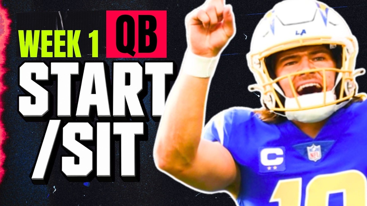 Week 1 QB START/SIT Every Match Up Analysis 🚨 MUST-Play or Bench Players (2026 Fantasy Football)