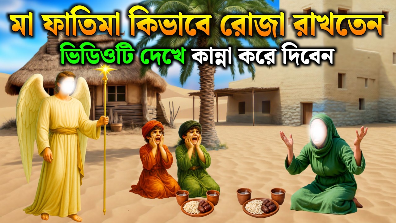 মা ফাতিমা কিভাবে রোজা রাখতেন | হযরত ফাতিমা রাঃ এর জীবনী | ইসলামিক কাহিনী | Special History