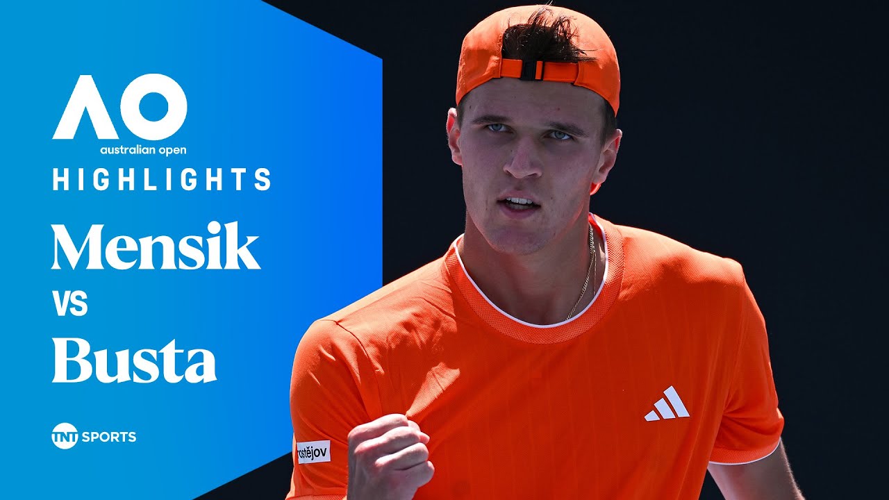 Jakub Menšík vs Pablo Carreño Busta | Round One | Australian Open 2026 Highlights 🇦🇺