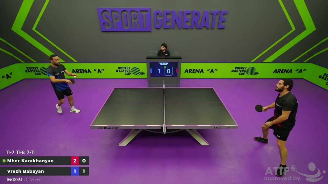 Table Tennis | M.Karakhanyan - V.Babayan | 02.03.2026 16:00 (CET) | RMC.SP2 35445251