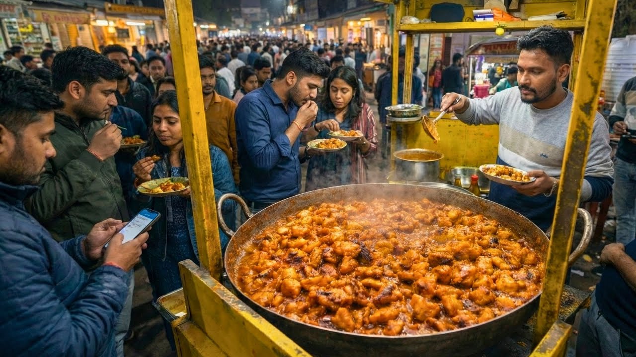 Non-Stop Indian Street Food Marathon – Extreme Street Food Collections