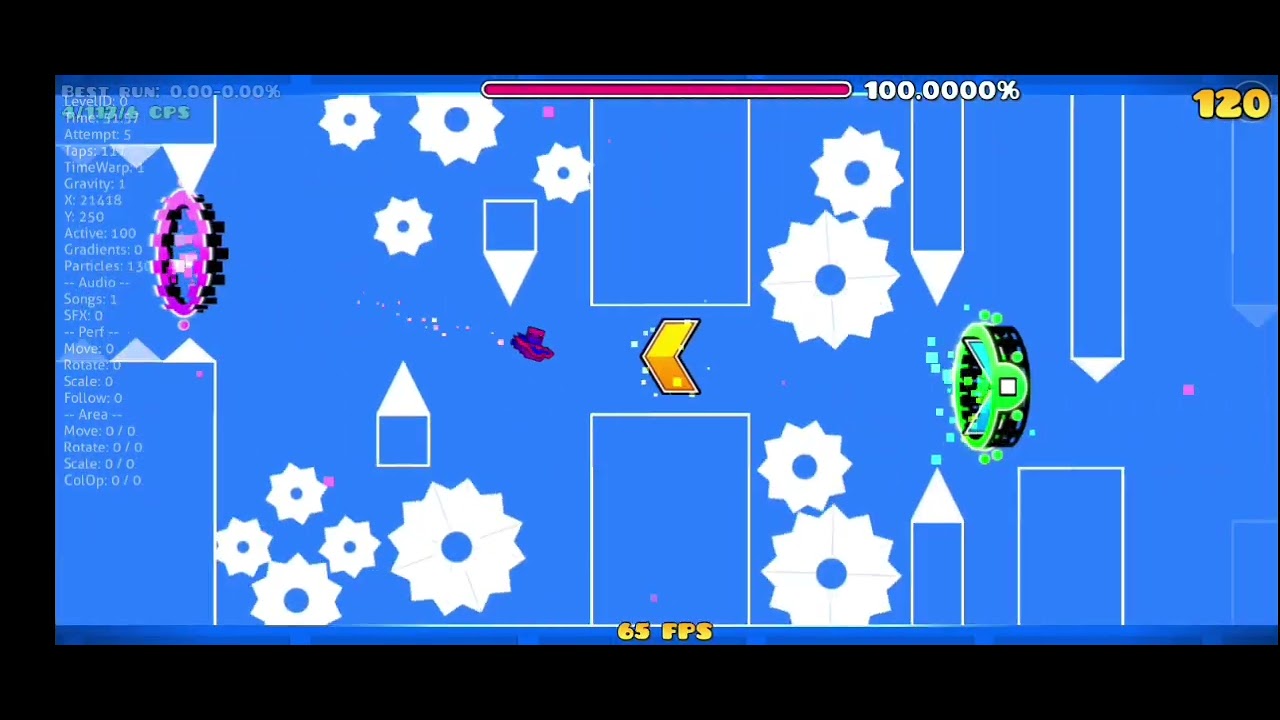 WALKING IN NATURE, Layaut terminado,#geometrydash #levels 