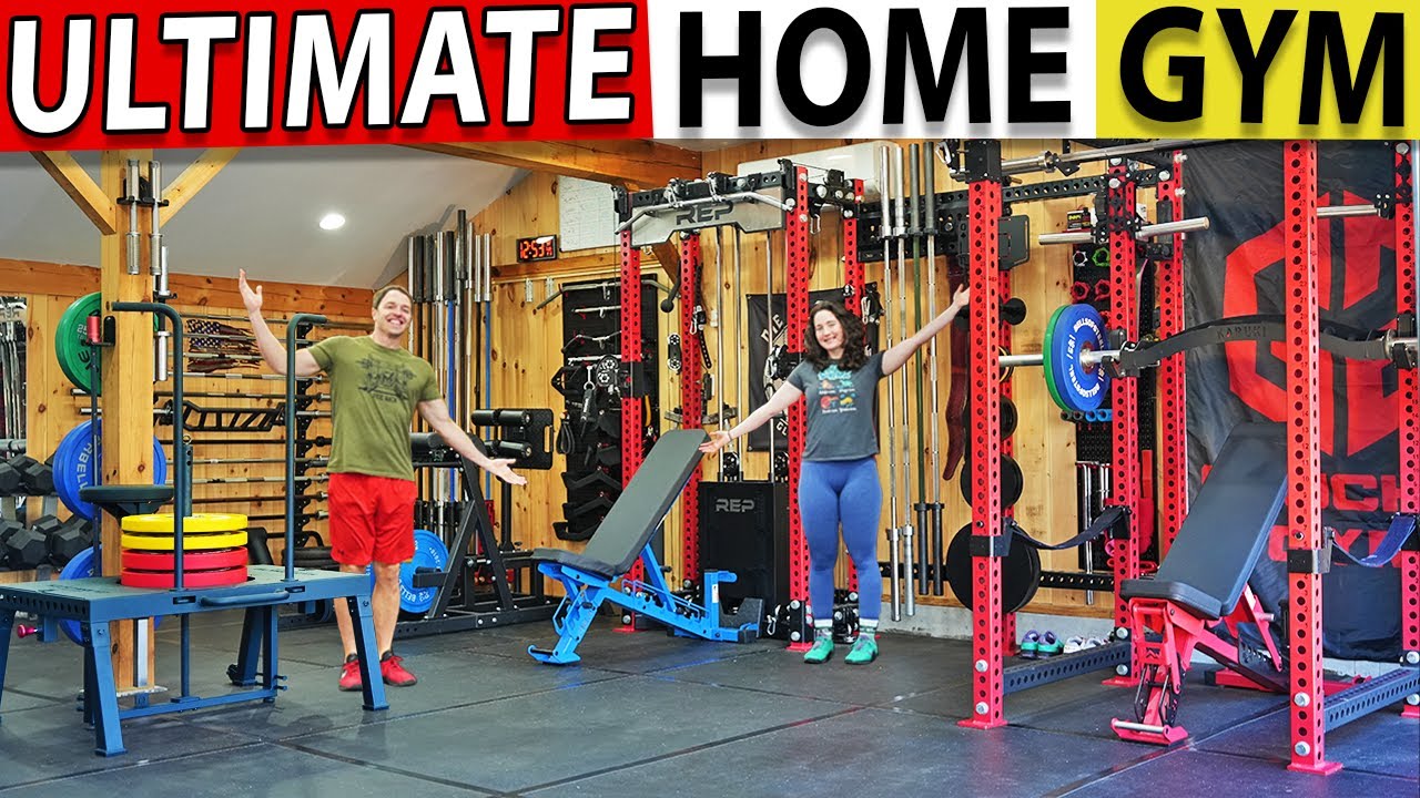 3 Car Garage Gym Tour - You've Never Seen Anything Like This