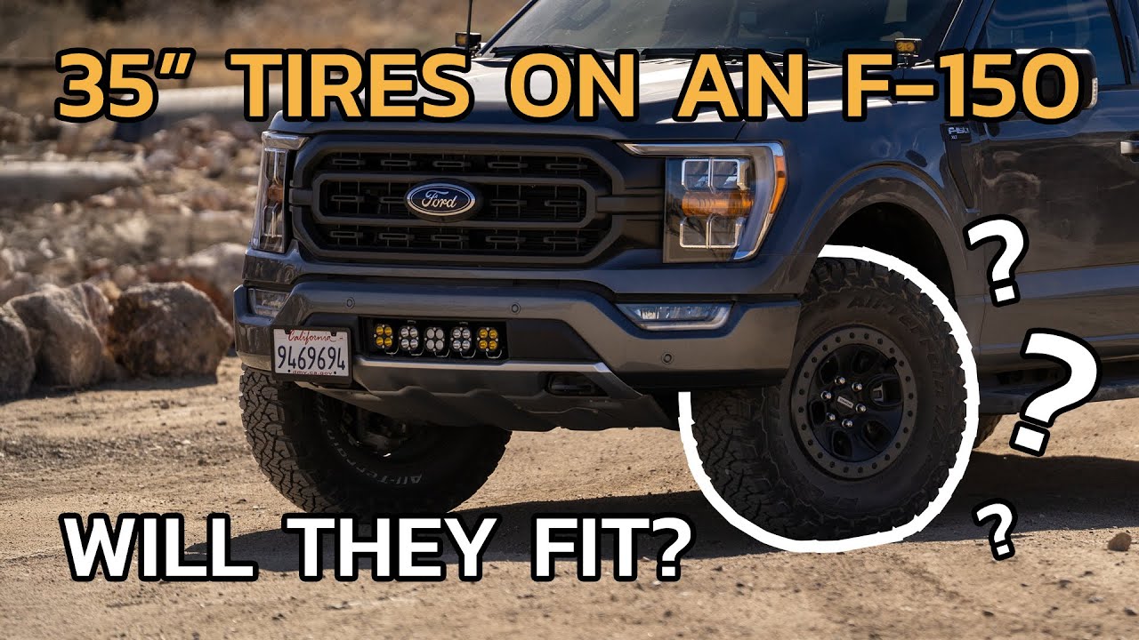 How to Fit 35s on Your F150