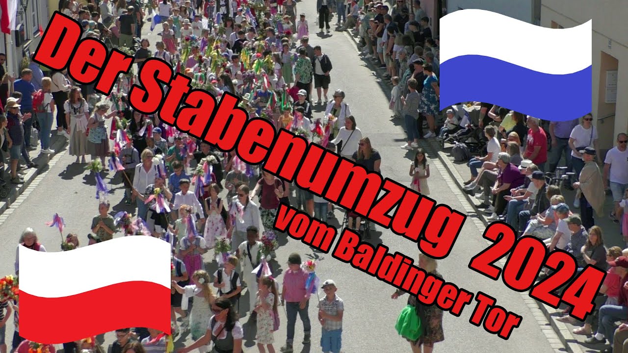 Der Stabenumzug 2024 - vom Baldinger Tor
