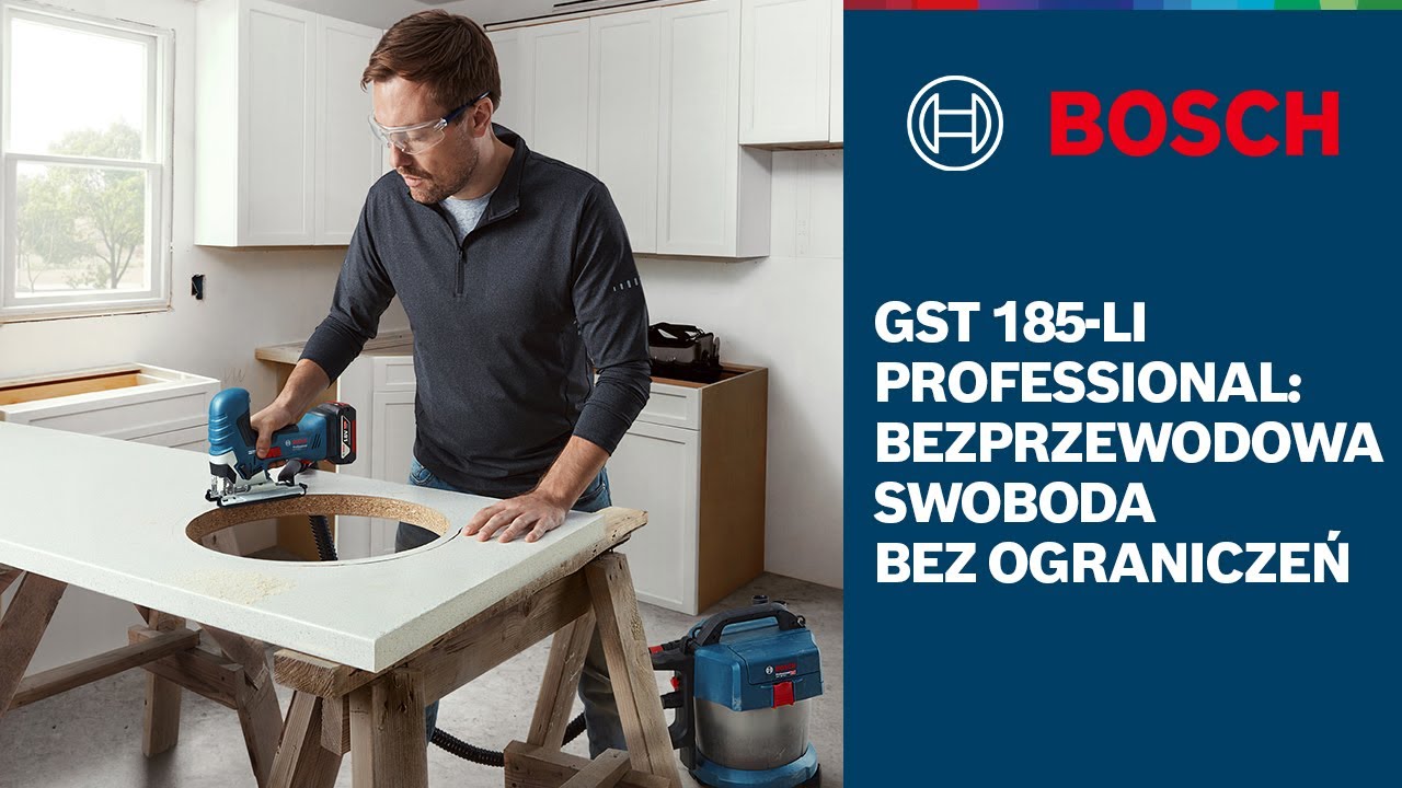 Bosch Professional GST 185-LI: bezprzewodowa swoboda bez ograniczeń