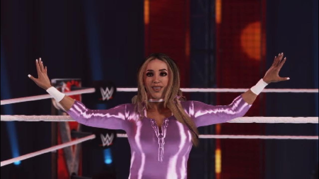 WWE2K24 Chelsea Green Barefoot Gauntlet Turmoil