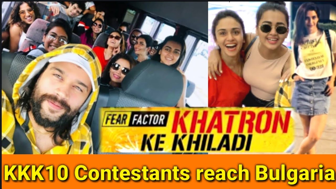 Khatron Ke Khiladi 10 Contestants reach Bulgaria| KKK10: OFFSCREEN FUN with Karishma Tanna