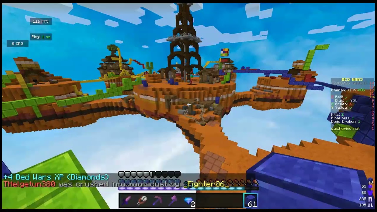 Bedwars Fours