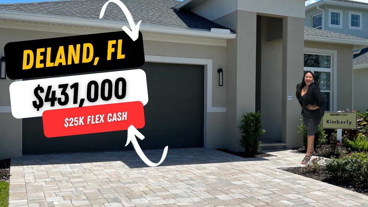 New Homes with luxury finishes in DeLand, FL ☀️ $431,000