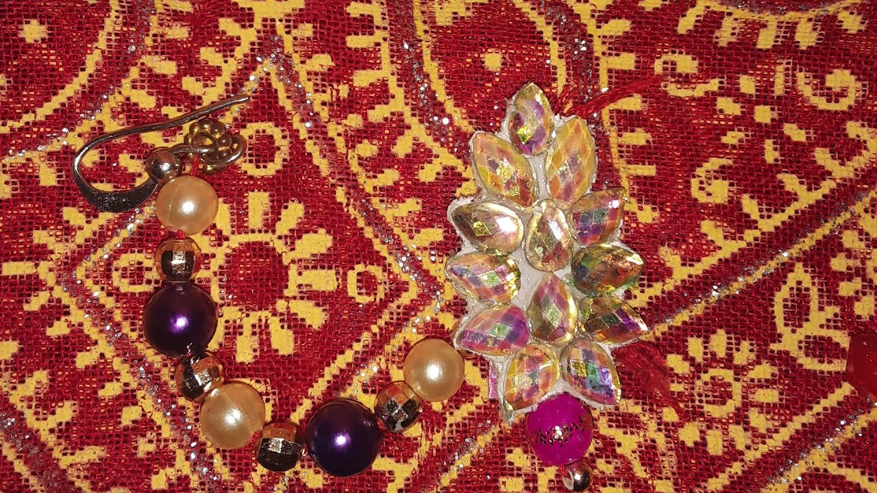 How to make god jewellery at home|part1#diygodjewellery#godornaments#radhakrishnajewellery