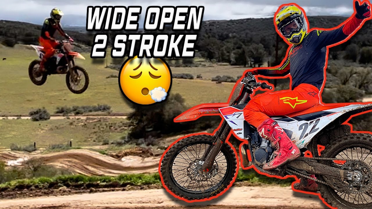 KTM 300SX 2023 НА ЭПИЧЕСКОЙ ЧАСТНОЙ ТРАССЕ😍
