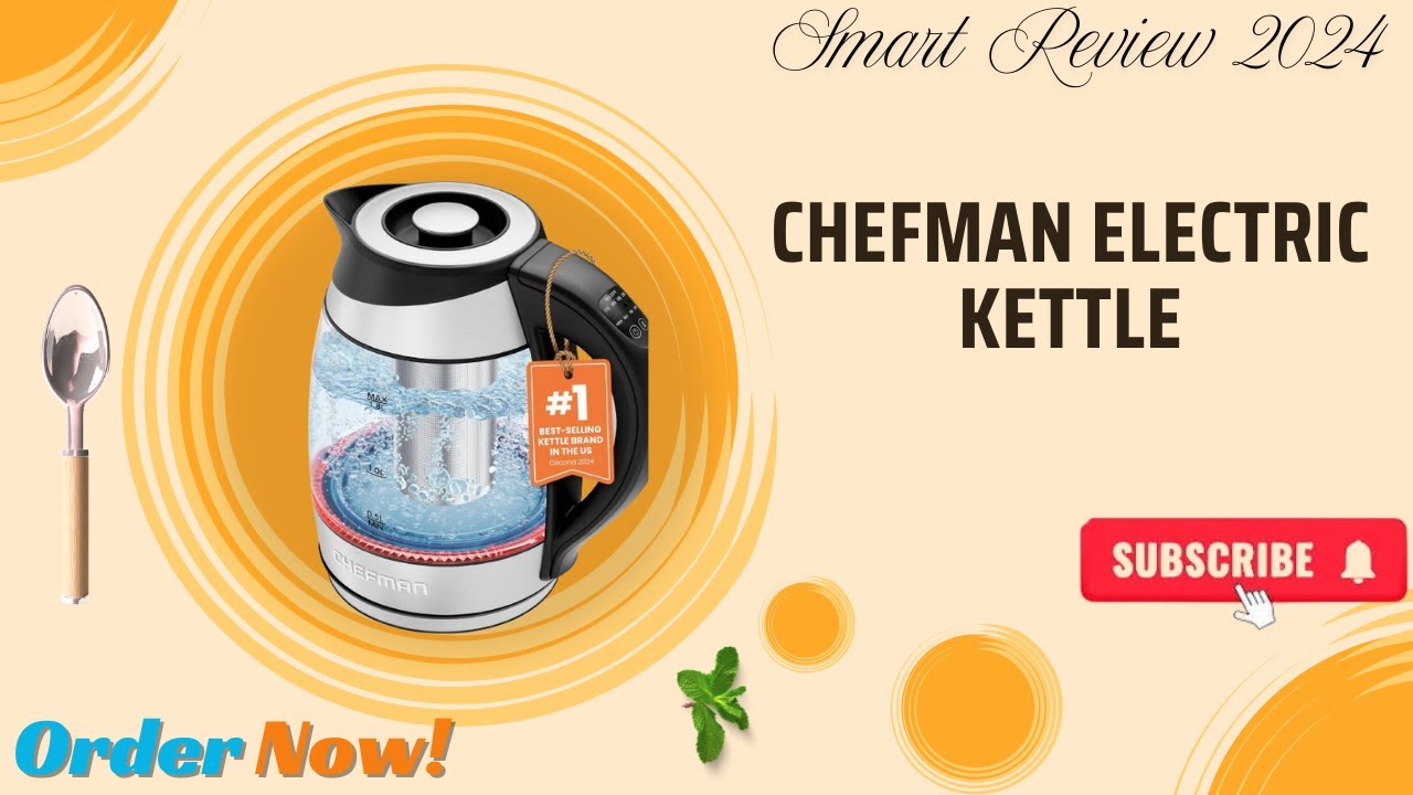 Chefman Electric Kettle with Temperature Control
