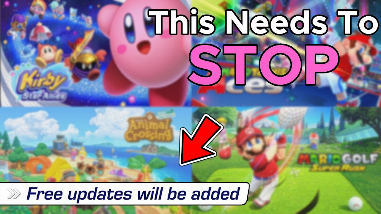Nintendo Has To STOP Releasing UNFINISHED Games- The Finish It Later Approach Rant