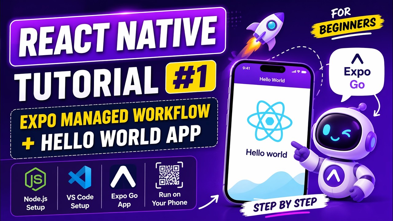Учебное пособие по созданию приложения Hello World на React Native | Управляемый рабочий процесс ...