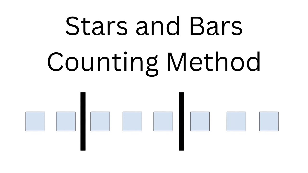 Explanation of the Stars and Bars Counting Method (Sticks and Stones)