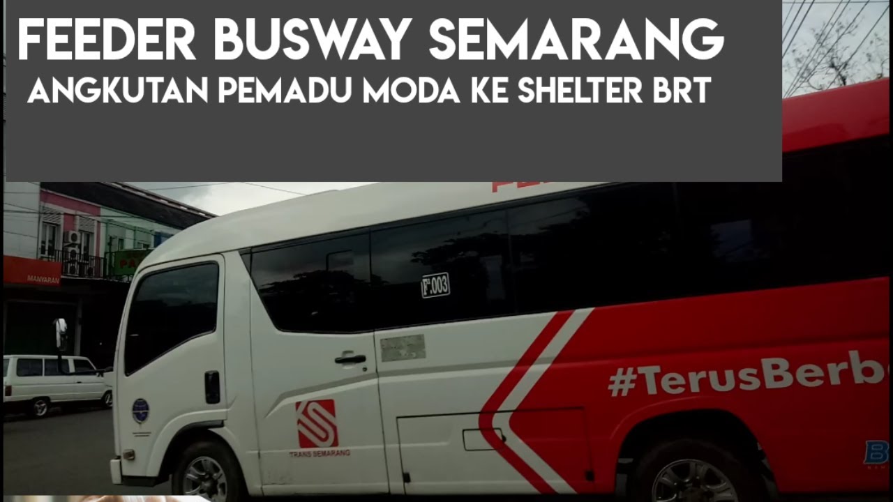 Feeder Busway Trans Semarang || Angkutan Pemandu Moda Dari Daerah Ke Shelter BRT