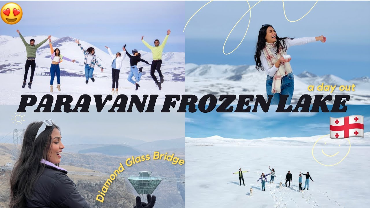 Paravani FROZEN lake in Georgia| Visited Last village near Armenian border| Bhumika Runwal