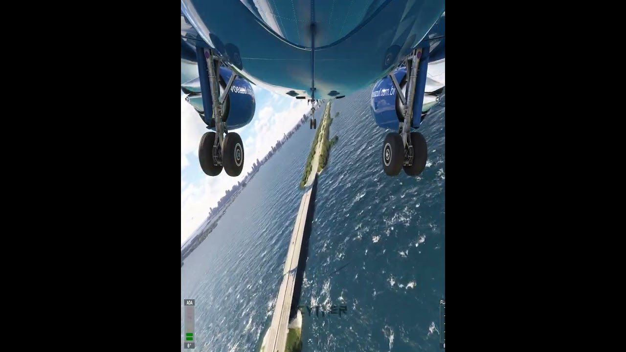Hardest Landing At Miami International Airport
