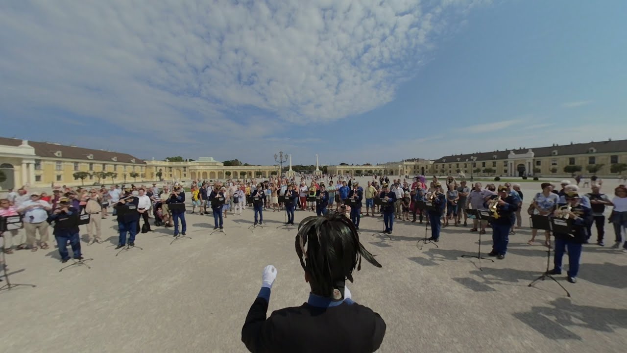 Original Hoch-und Deutschmeister Kapelle in Schönbrunn, 27.08.2022