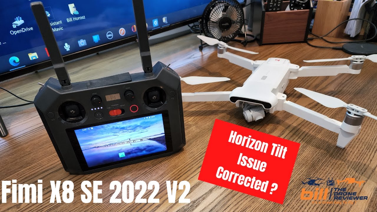 Fimi X8 SE 2022 V2 Horizon Tilt Issue Corrected ?