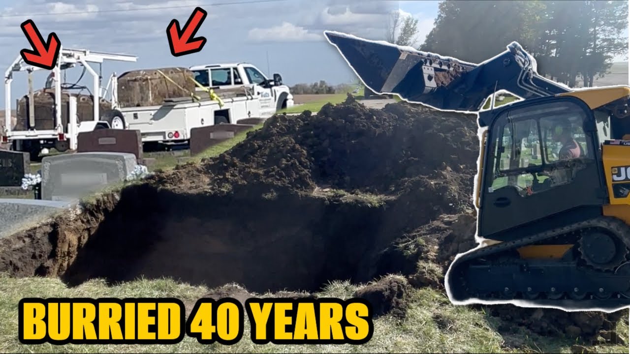 DIGGING UP A FORTY YEAR OLD GRAVE