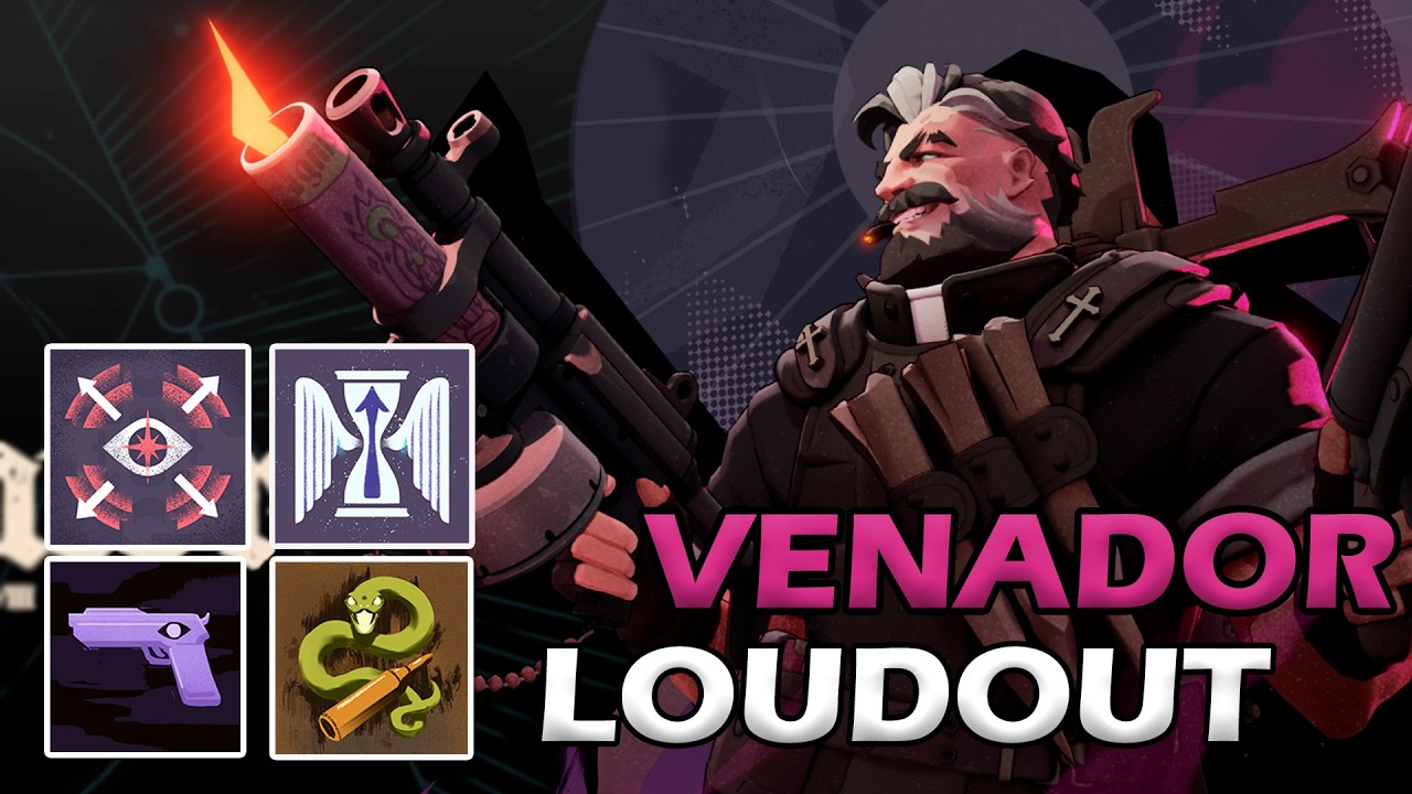 Gameplay do MELHOR LOUDOUT da VENADOR no DEADLOCK!