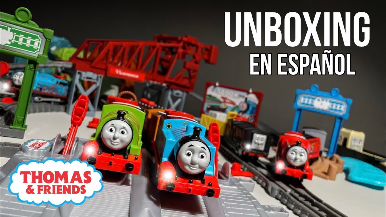 SET THOMAS Y PERCY PARLANTES | Unboxing & Review | Pista Paseo en Sodor | Thomas Y Sus Amigos