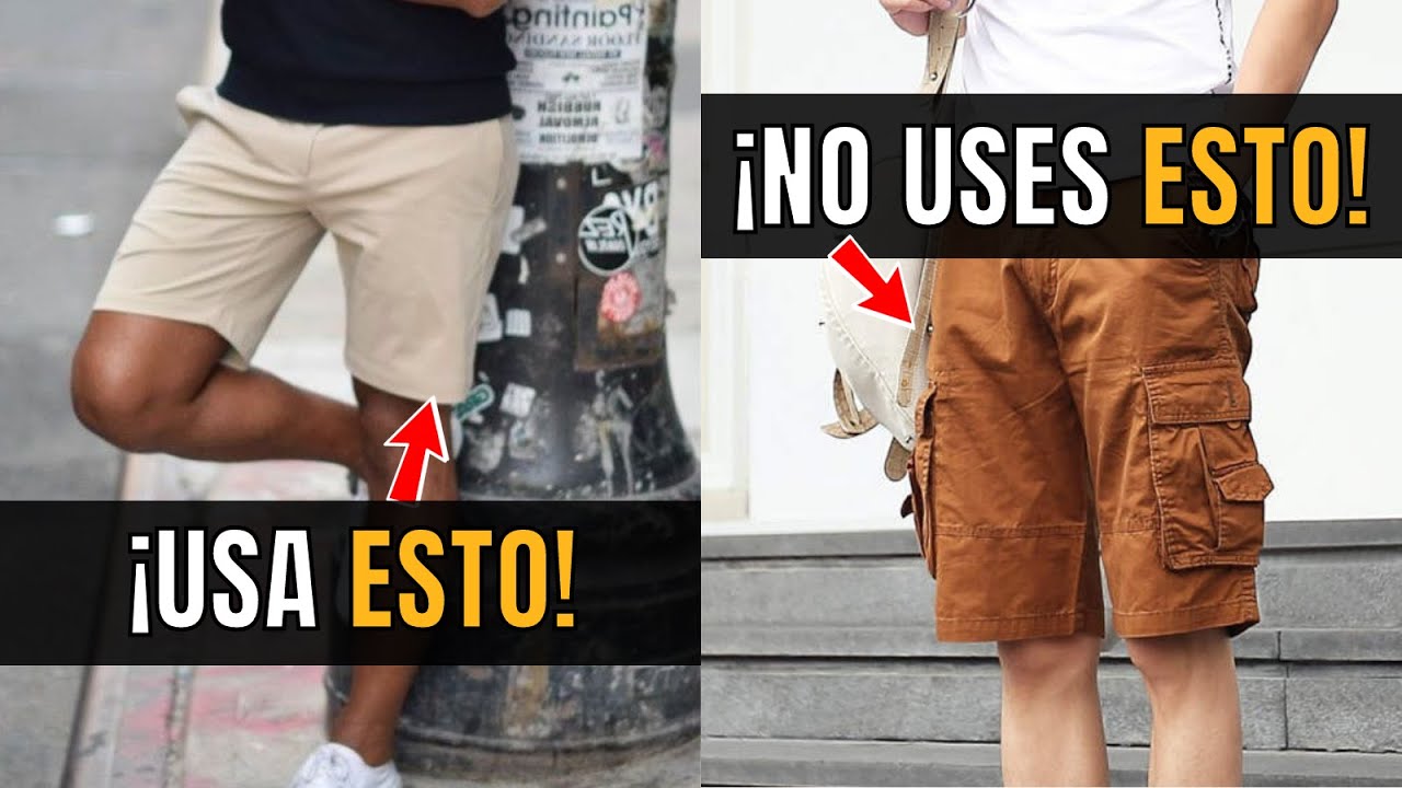 REGLAS para usar BERMUDAS de HOMBRE - ¡Deja de usar bermudas largas!