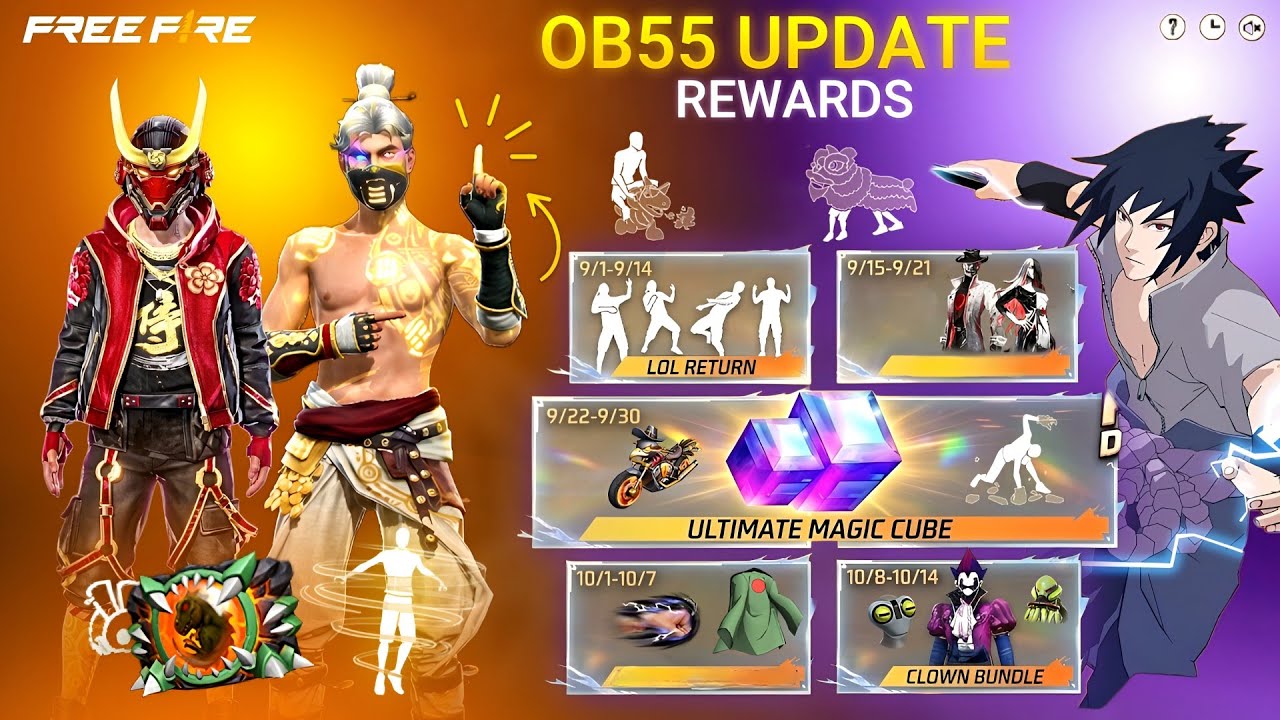 September 16 Free Fire Update💥Golden Shade Bundle Return🥳| Free Fire New Event | FF New Event