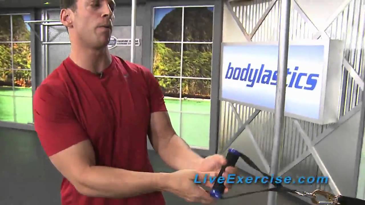 Resistance Bands - One Arm Chest Fly - Chest Workout
