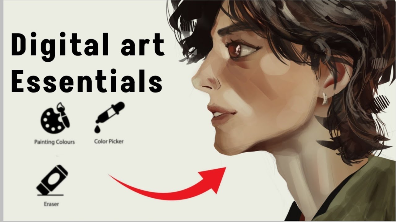 Digital Art ESSENTIALS For Beginners!! (Tutorial)