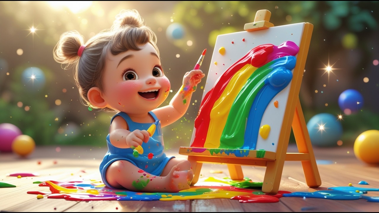 Color Splash Learning Time 🎨🌈 | Learn Colors & Creativity for Kids | Fun Preschool Adventure