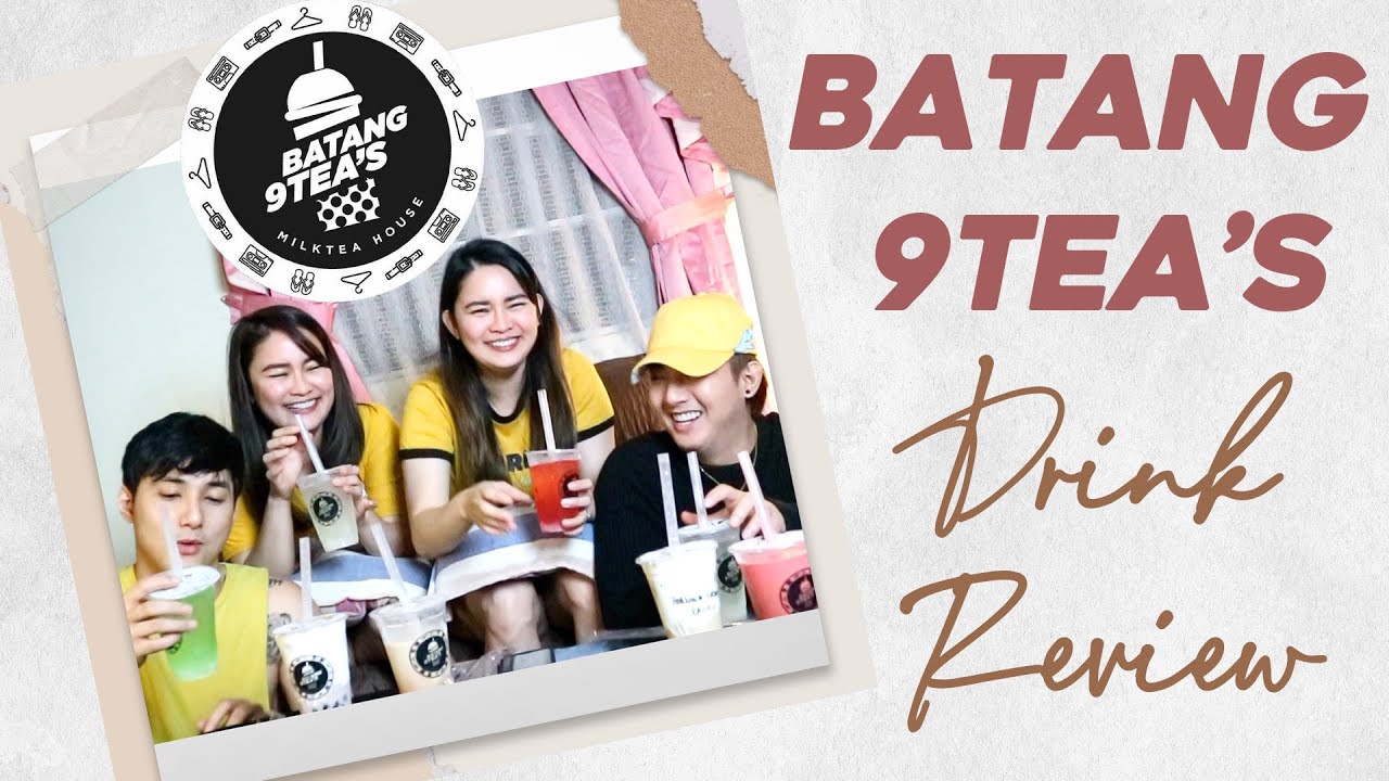 CHIKAHAN AT INUMAN...NG MILKTEA WITH US!! (BATANG 9TEAS REVIEW)