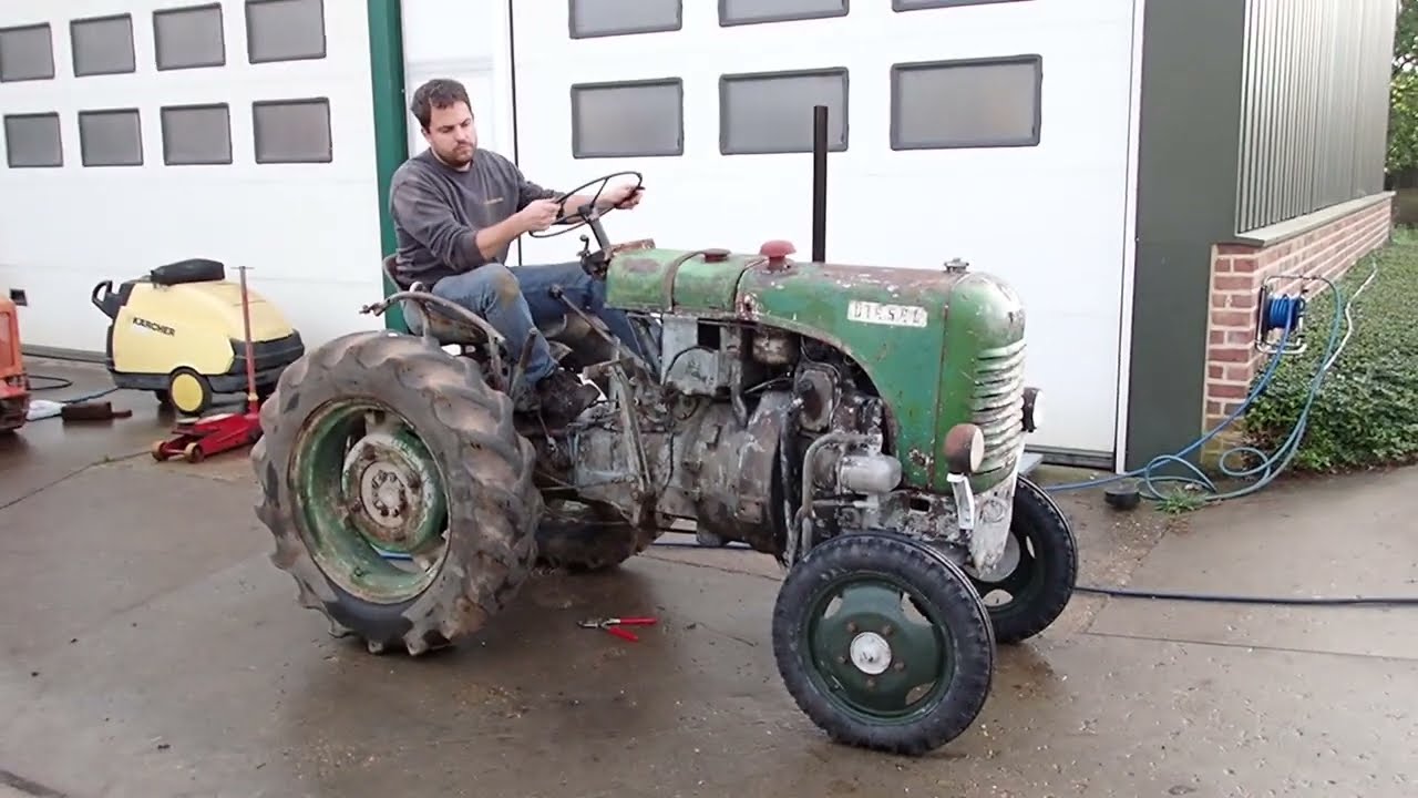 Steyr 80S Schmalspur @ HappyOldIron Antique tractors in Belgium