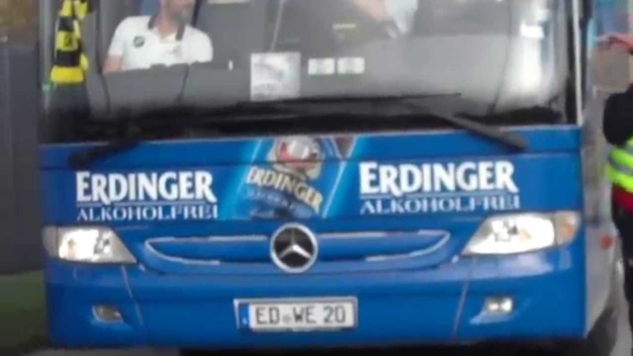 Wie die Profis! Kirchanschöring reist mit dem ERDINGER Fanbus nach Sonthofen