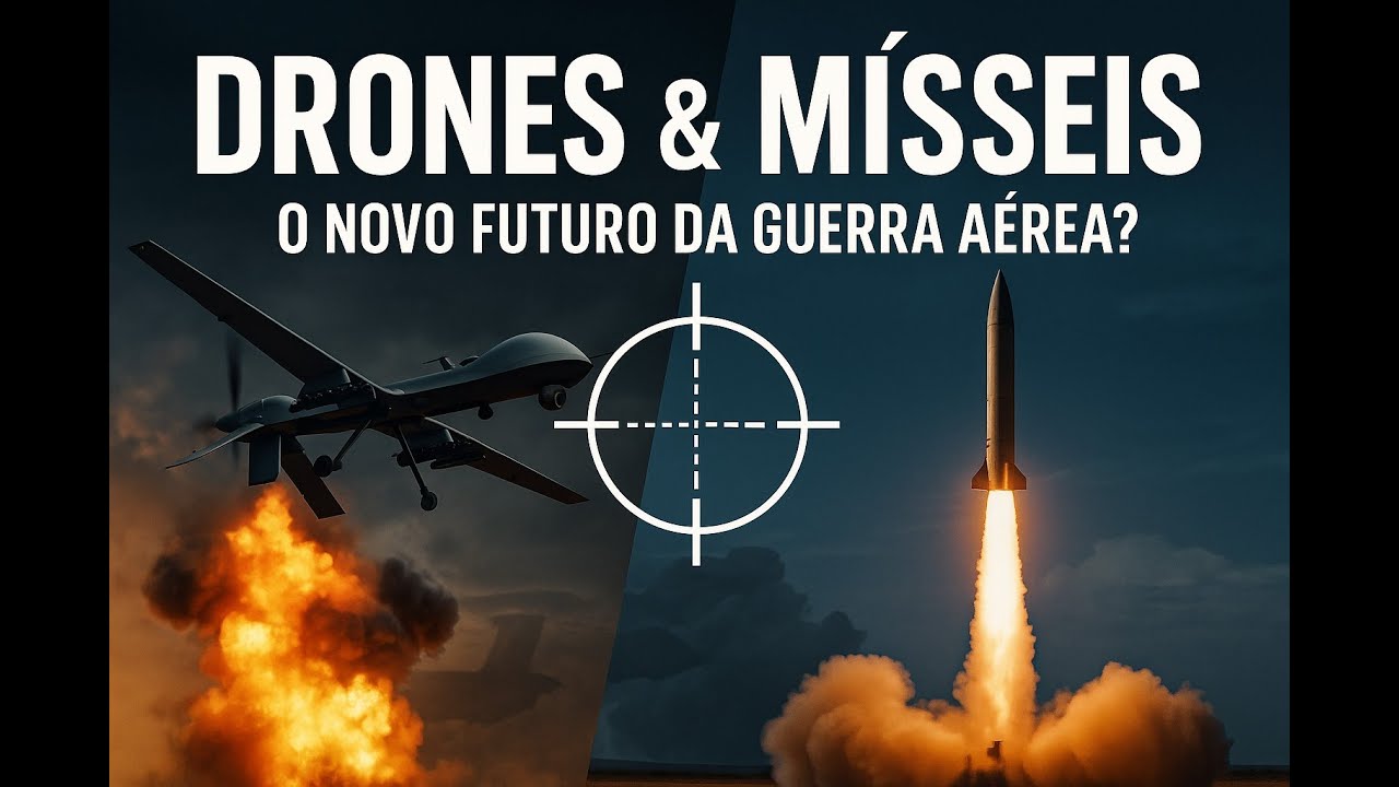 DRONES E MÍSSEIS: A NOVA ERA DA GUERRA AÉREA I Professor HOC