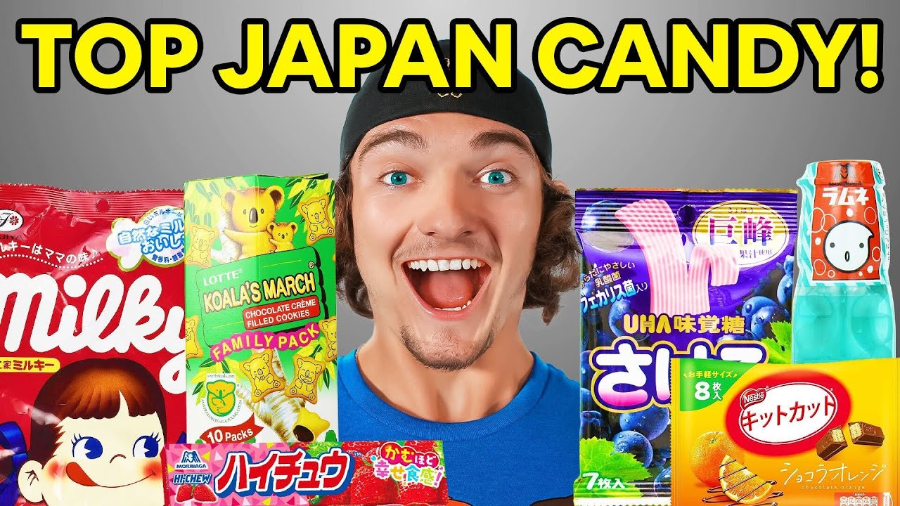 Testing 20 Japan’s Best Rated Candy