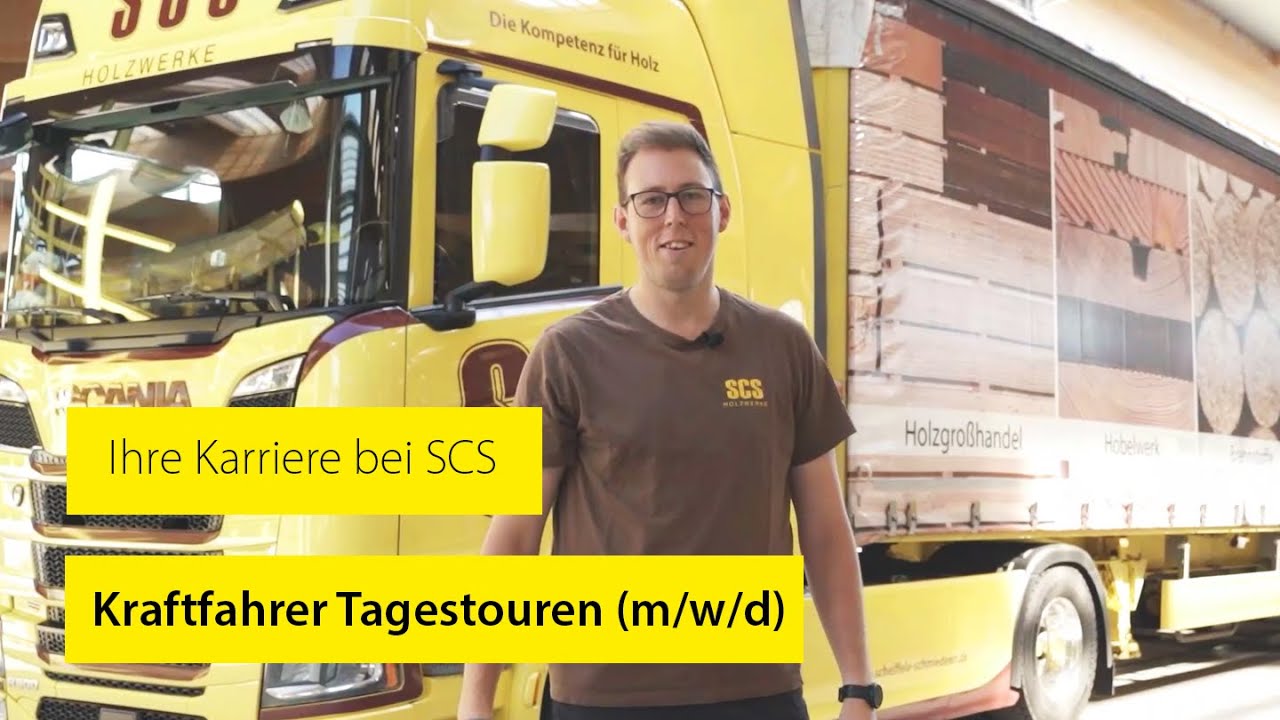 Ihre Karriere bei SCS – Kraftfahrer Tagestouren (m/w/d)
