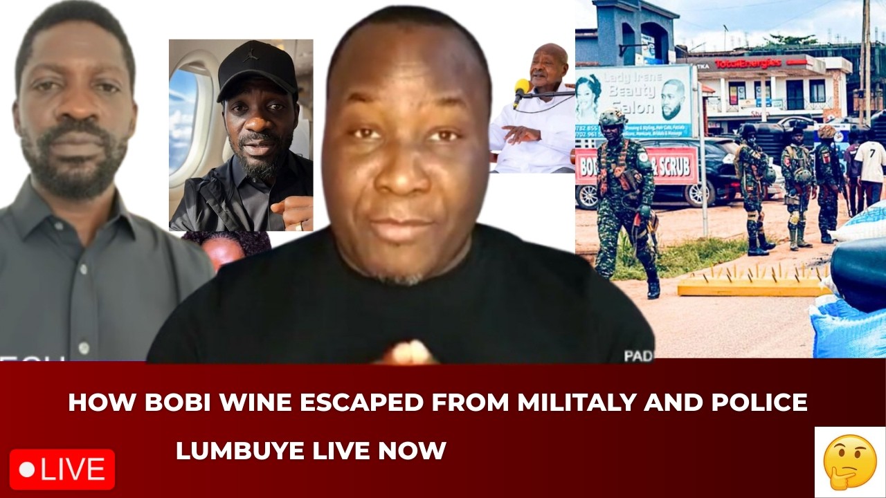 🔴How Bobi Wine Escaped from militaly #bobiwine #bobiwinetoday