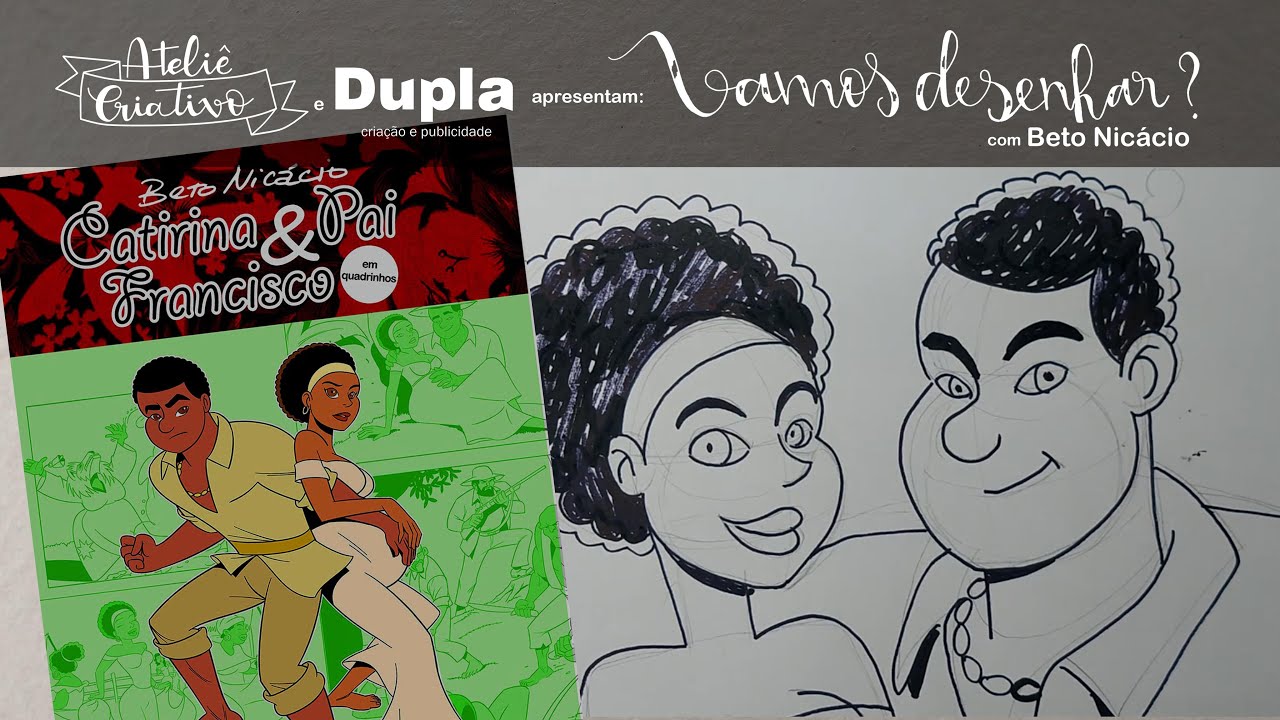 Vamos desenhar Catirina & pai Francisco?#04