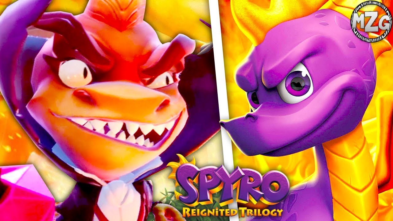 Spyro Reignited Trilogy - All Bosses! - Zebratastic Moments