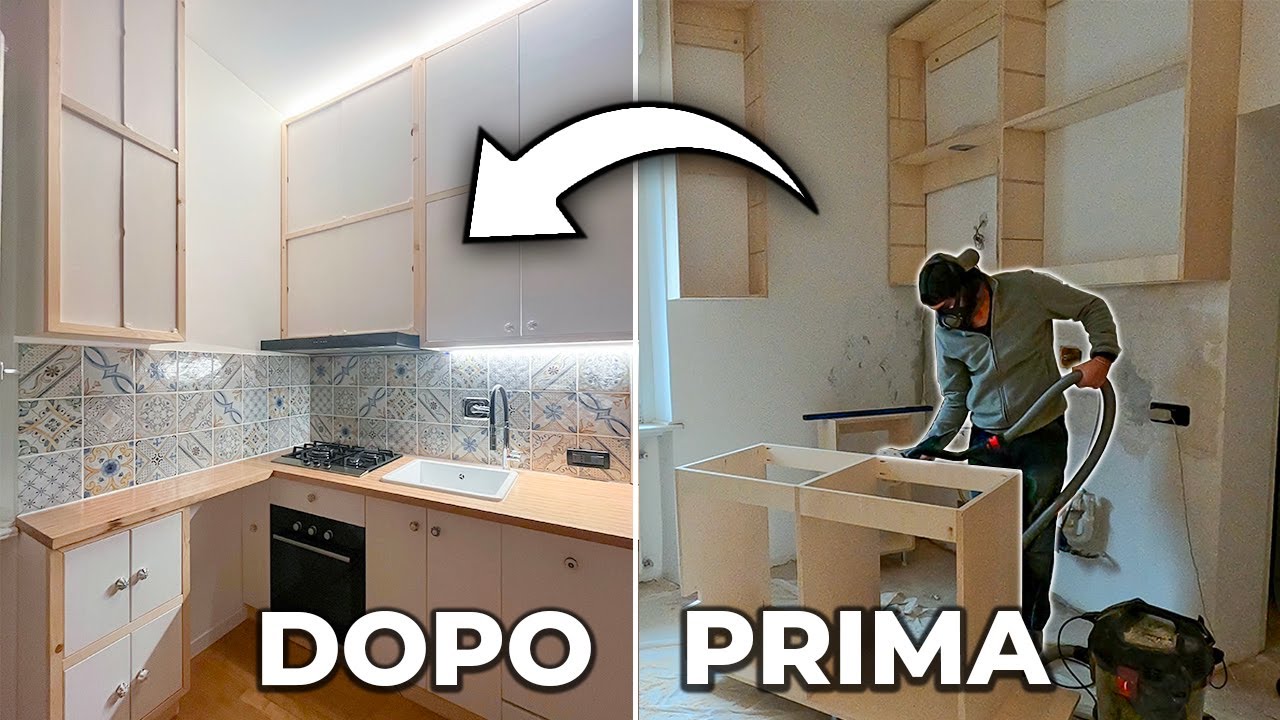 Come costruire una cucina da zero senza banco sega!