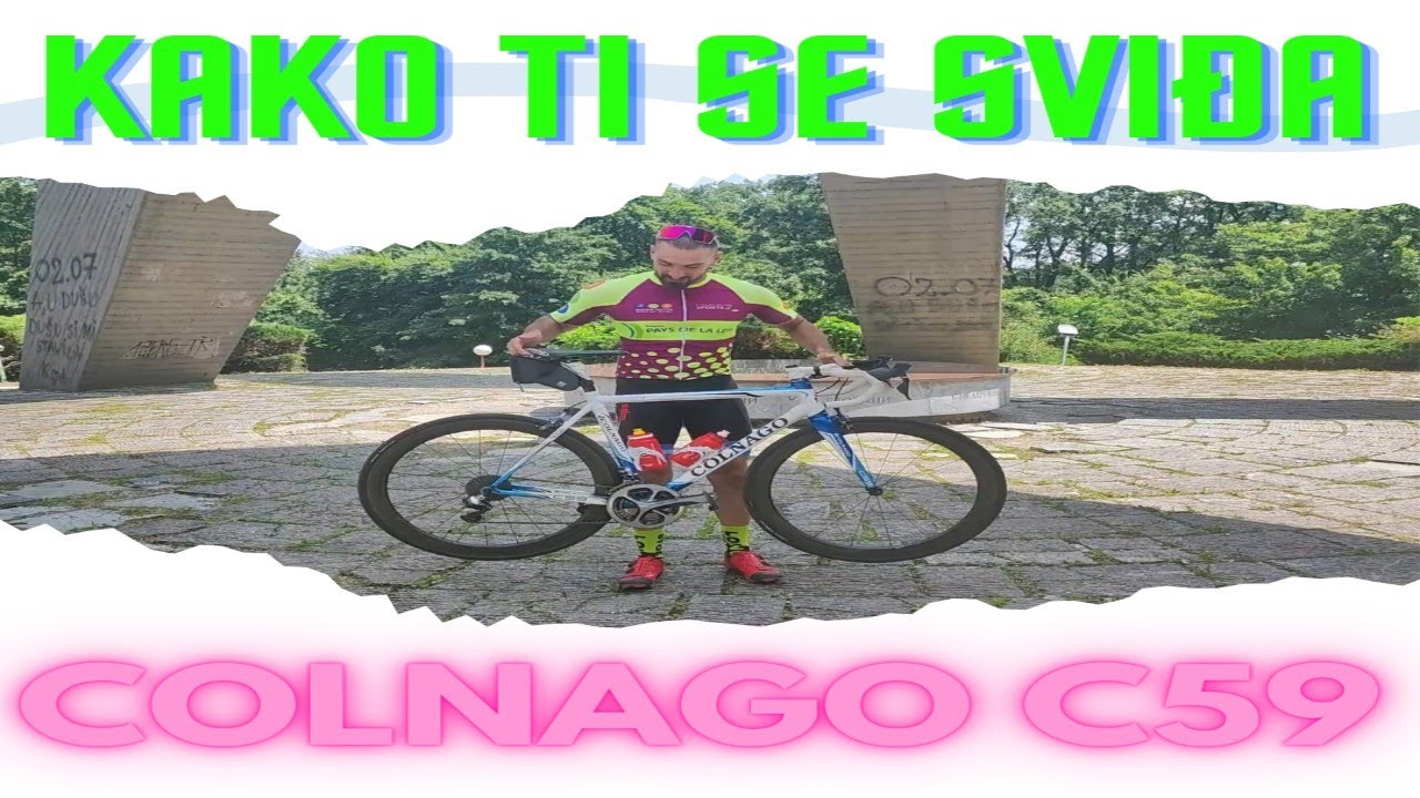 Colnago C59 KAKO TI SE SVIĐA bicikl sa TDF-a