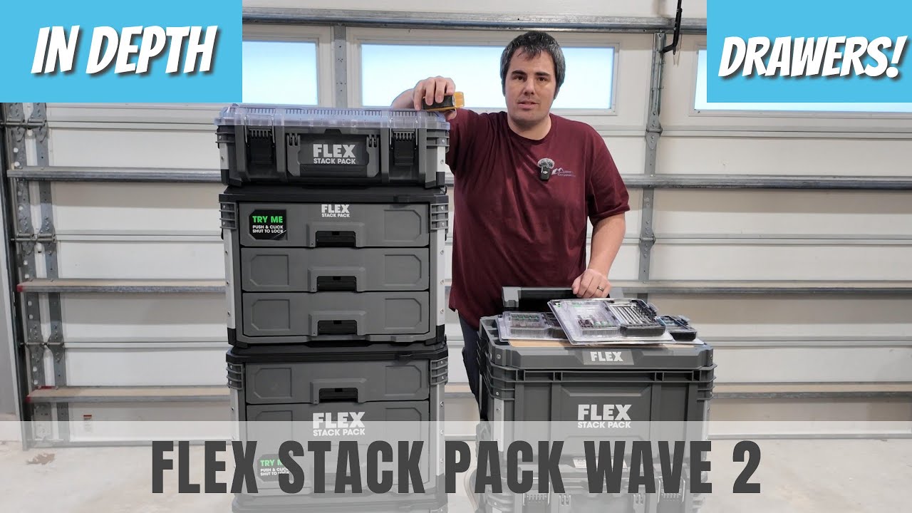FLEX Stack Pack WAVE 2 - In depth & Up Close WITH MEASUREMENTS!